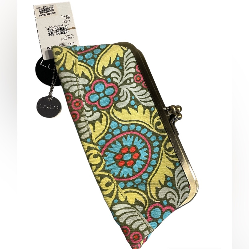 LULU-NYC TURQ CLUTCH